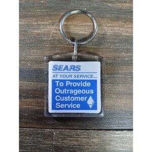 Vintage Sears Keyring Provide Outrageous Customer Service Department Store